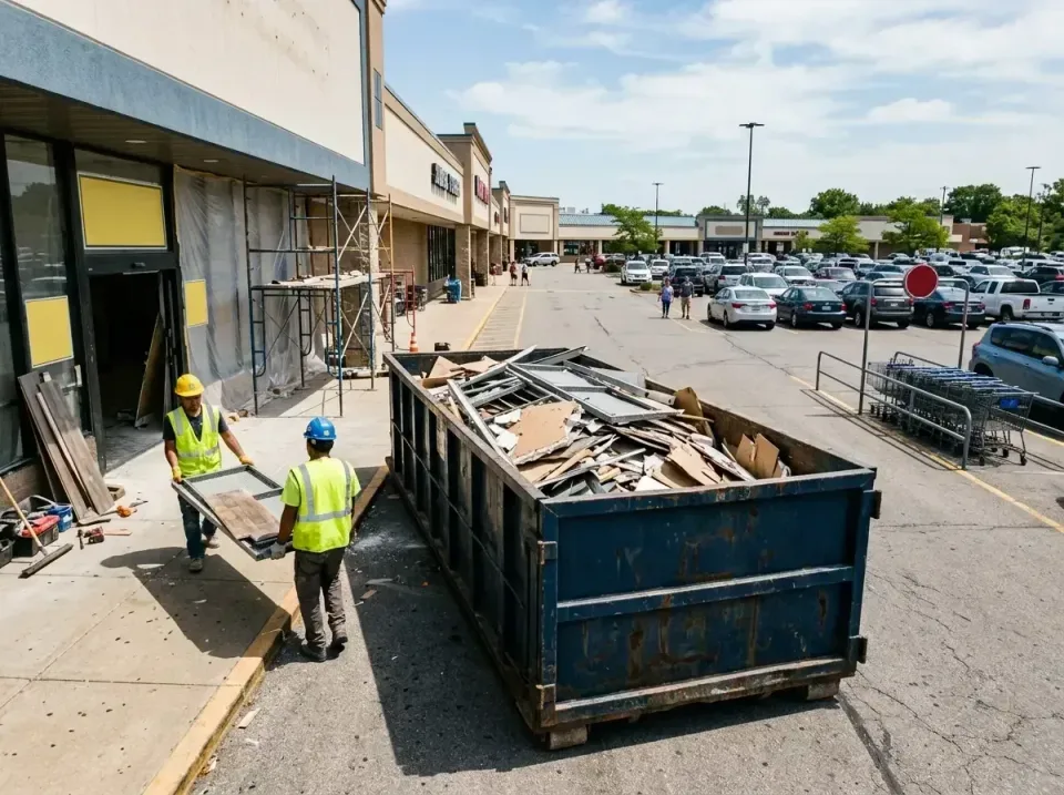 retail-store-renovation-debris-003 — frequently asked questions, Roll-off Dumpster Rentals in Centennial, CO